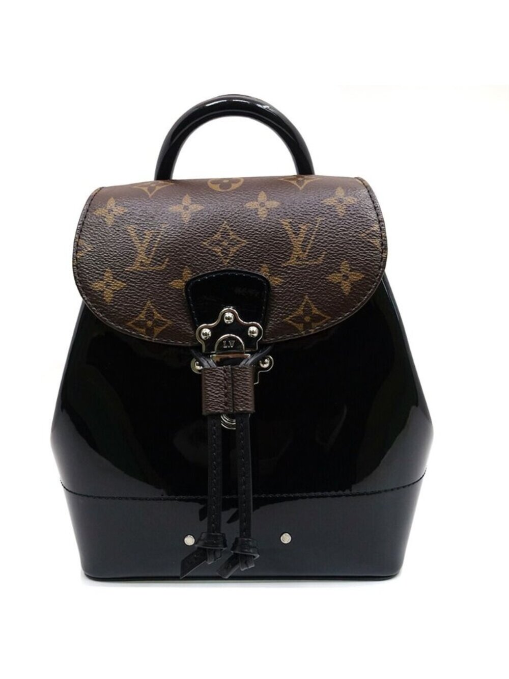 Louis Vuitton Miroir Hot Spring Backpack Monogram Vernis Silver